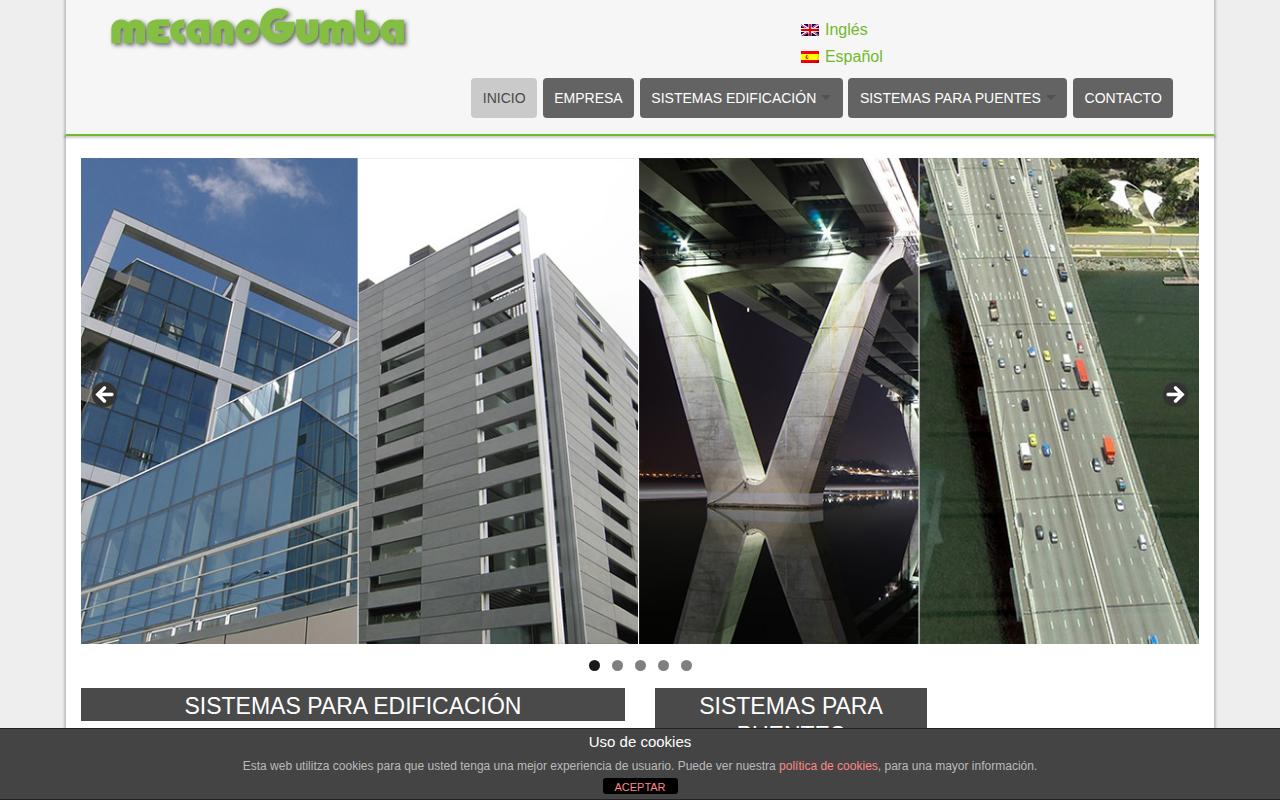 Vista mini Web: http://www.mecanogumba.com