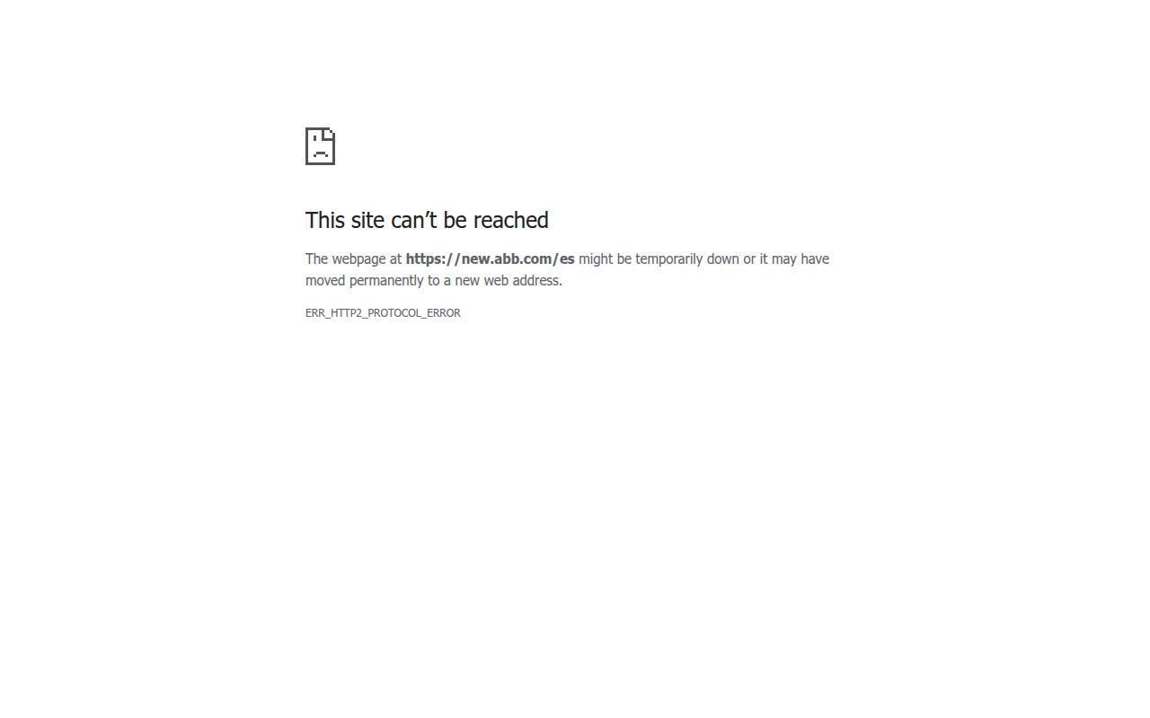 Vista mini Web: https://new.abb.com/es