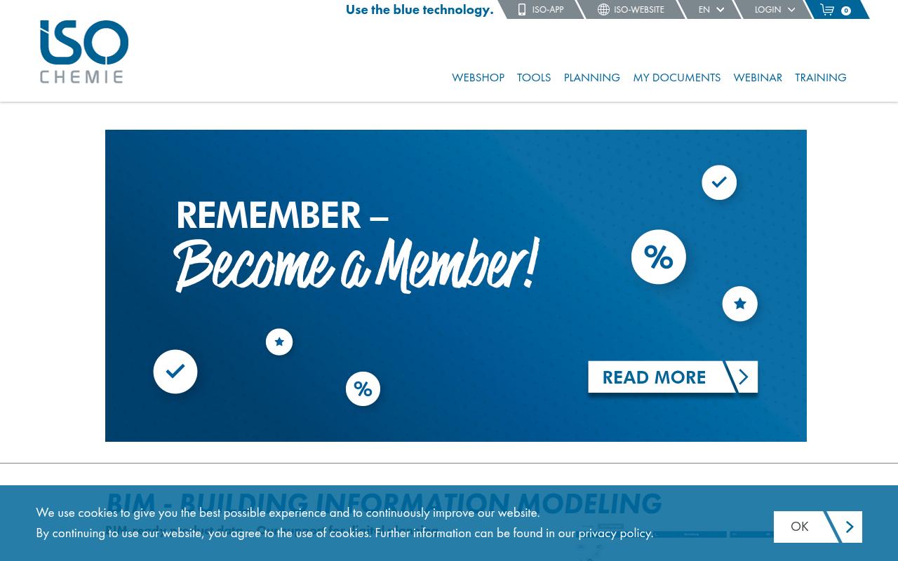 Vista mini Web: https://portal.iso-chemie.eu/