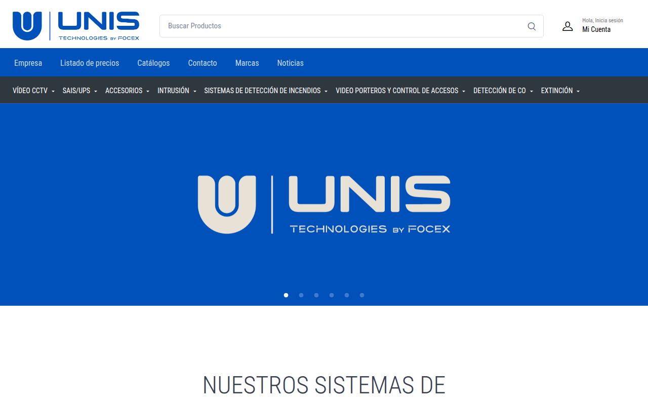 Vista mini Web: https://unistechnologies.com/