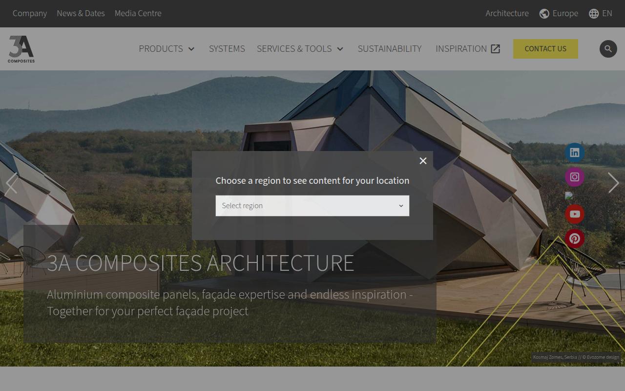 Vista mini Web: https://www.alucobond.com