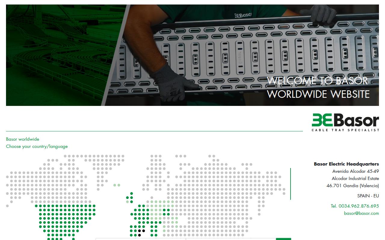 Vista mini Web: https://www.basor.com