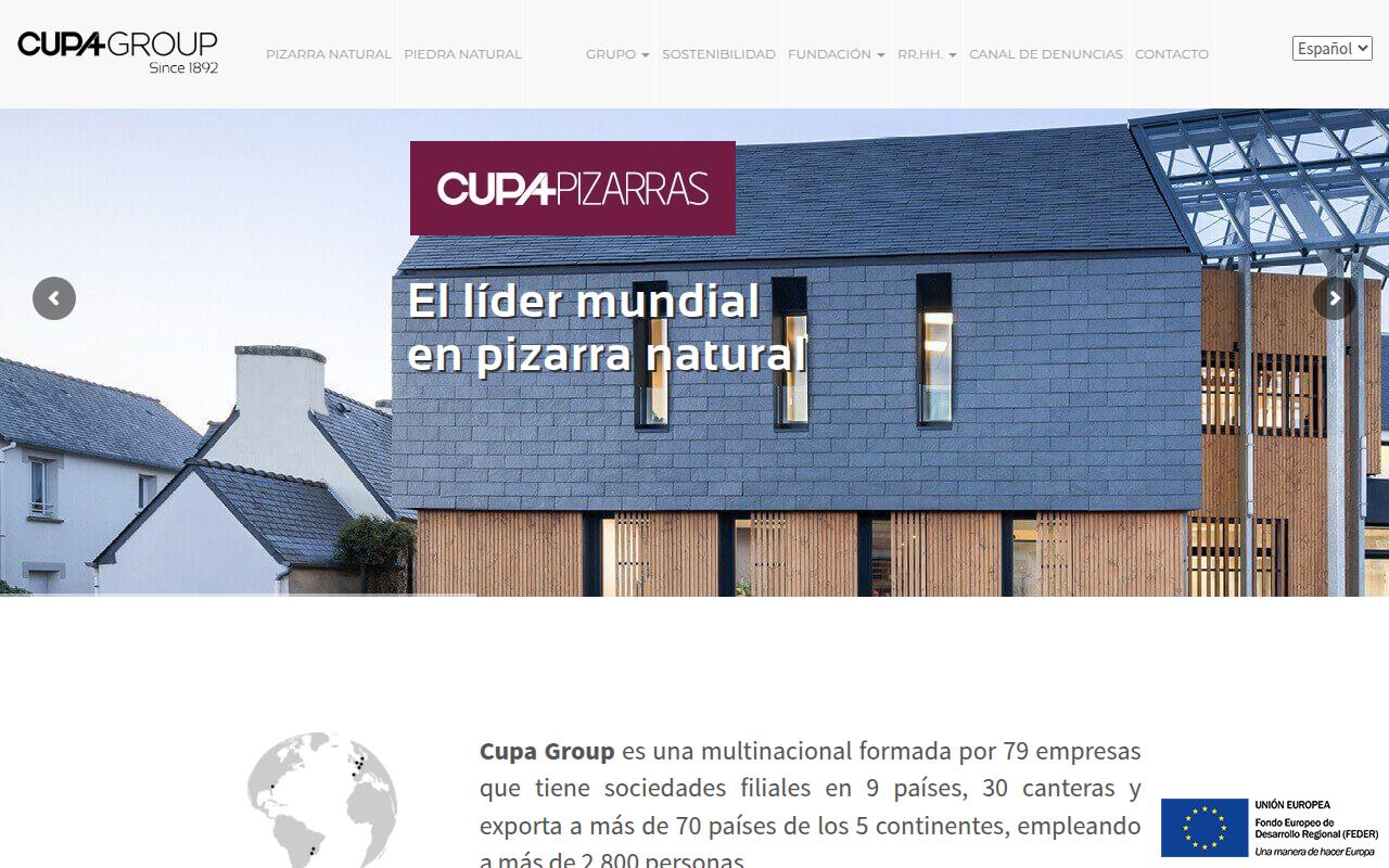 Vista mini Web: https://www.cupagroup.com