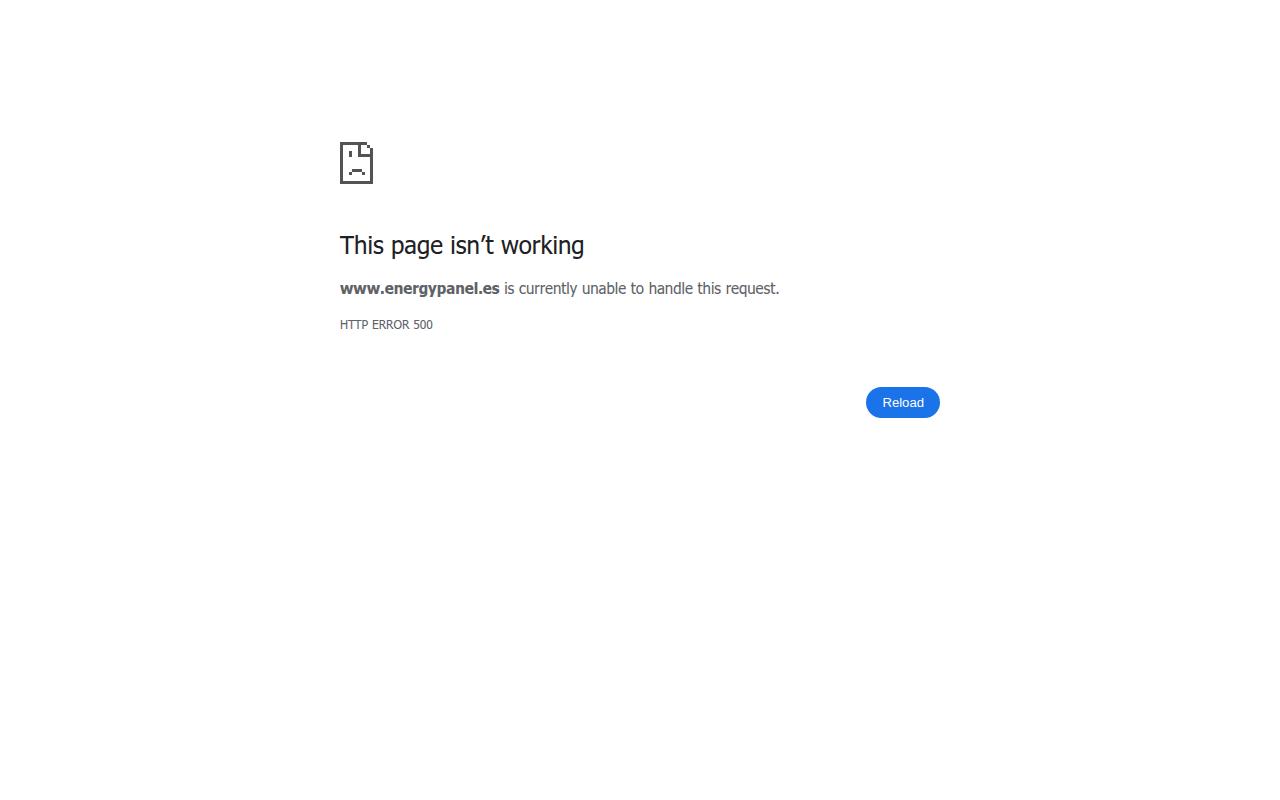 Vista mini Web: https://www.energypanel.es