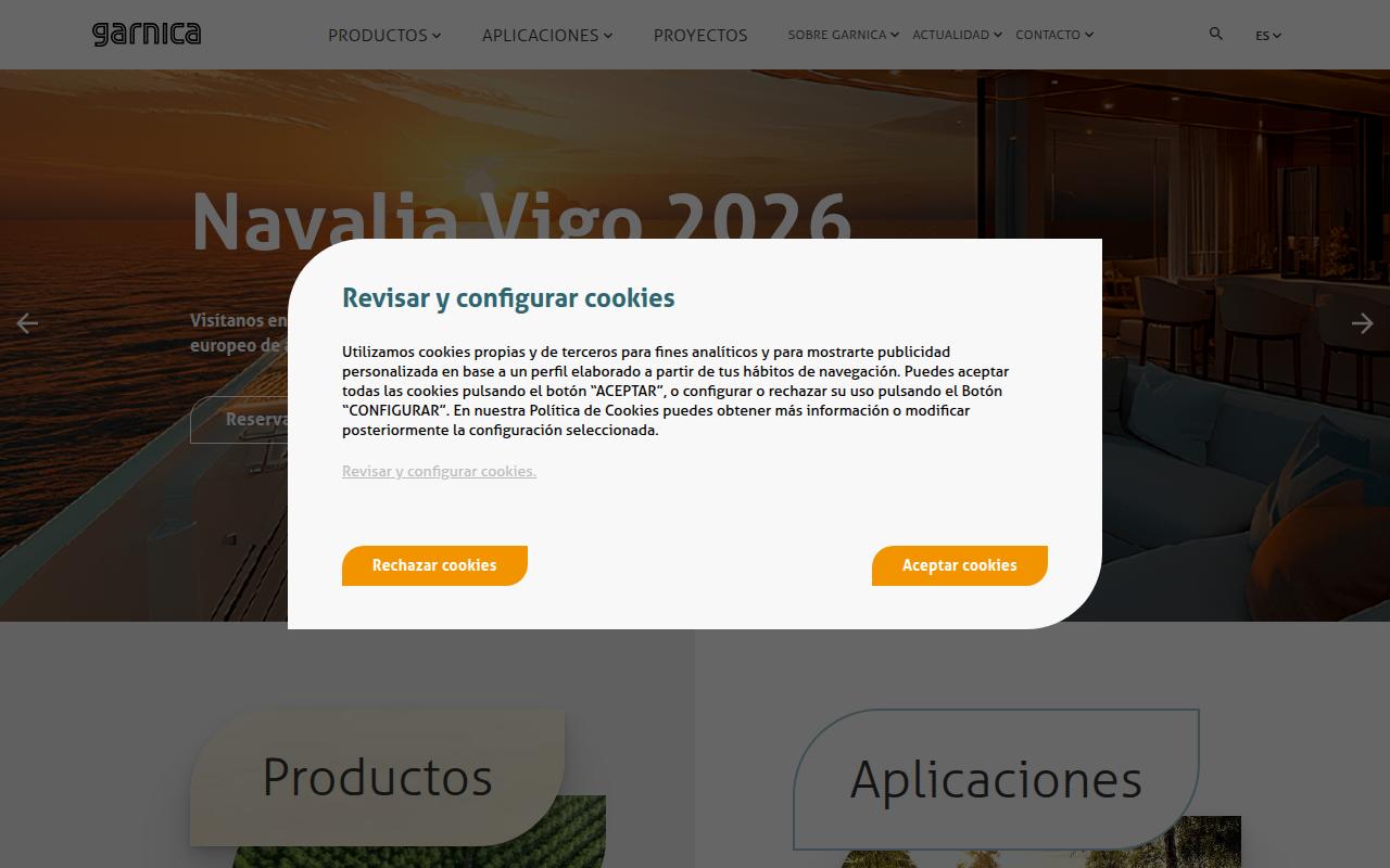 Vista mini Web: https://www.garnica.one
