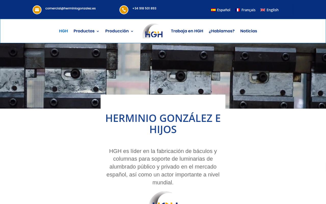Vista mini Web: https://www.herminiogonzalez.es