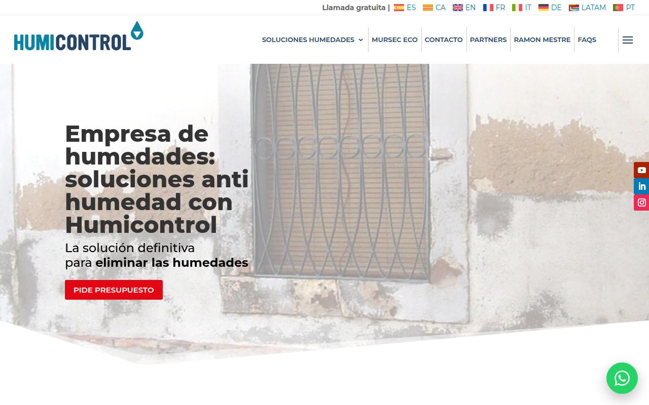Vista mini Web: https://www.humicontrol.com