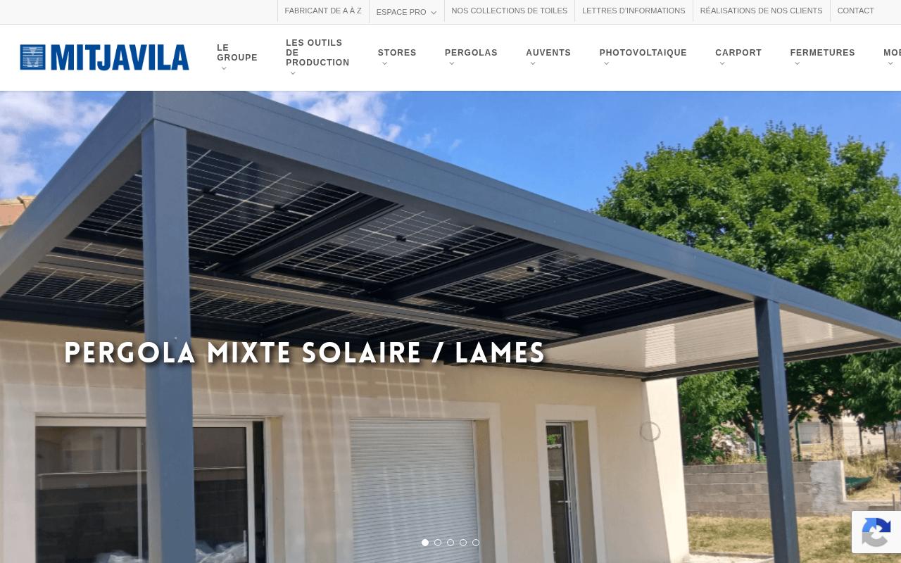 Vista mini Web: https://www.mitjavila.com