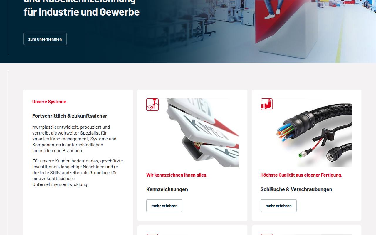 Vista mini Web: https://www.murrplastik.de/es/