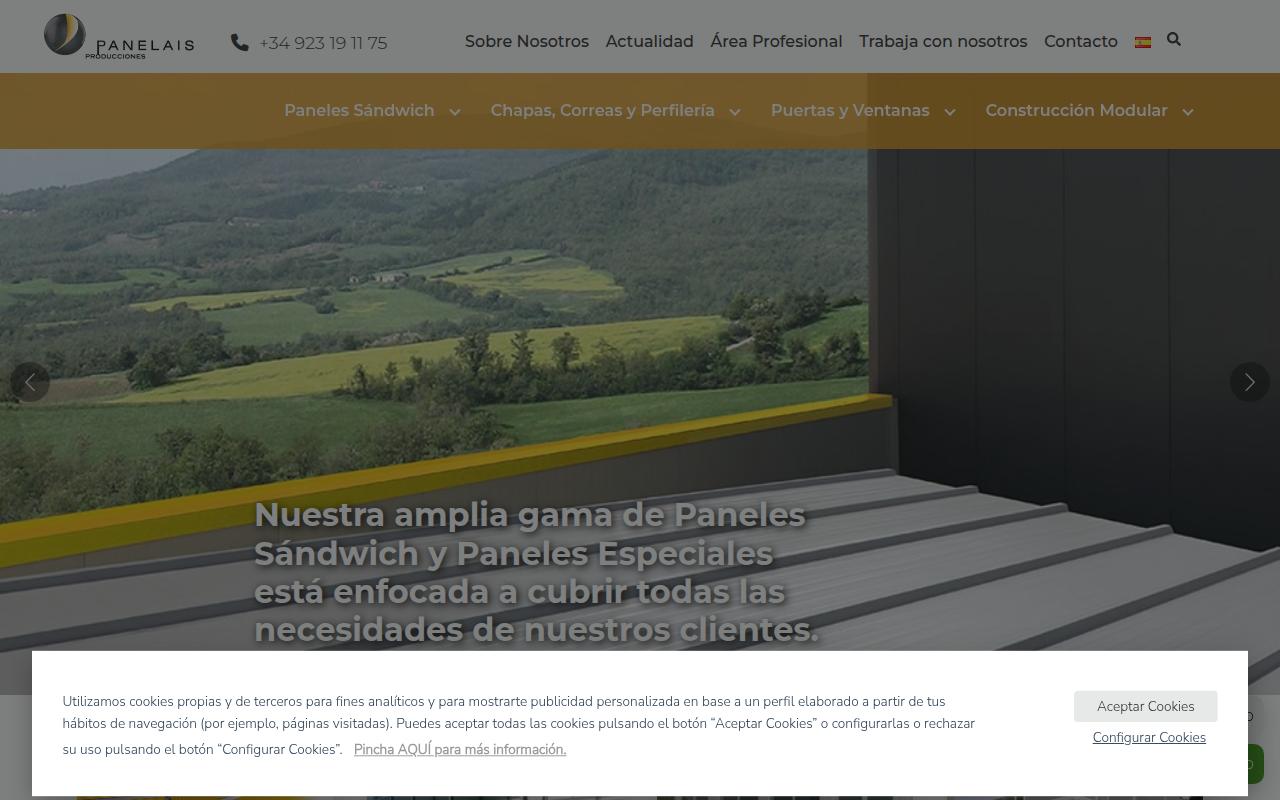 Vista mini Web: https://www.panelais.com/