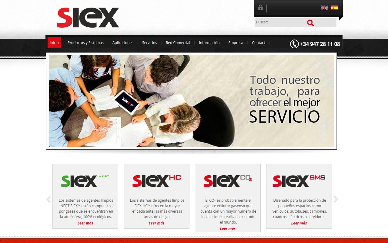 Vista mini Web: https://www.siex2001.com/es