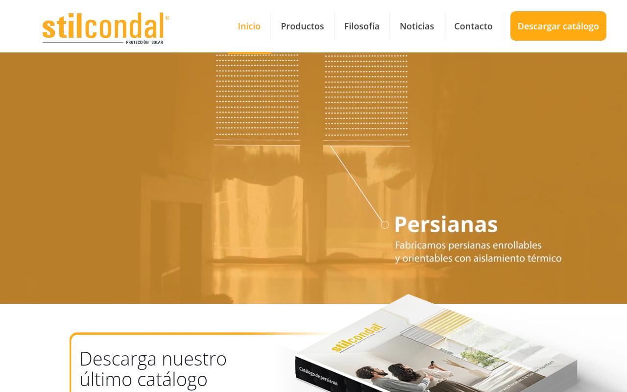 Vista mini Web: https://www.stilcondal.com