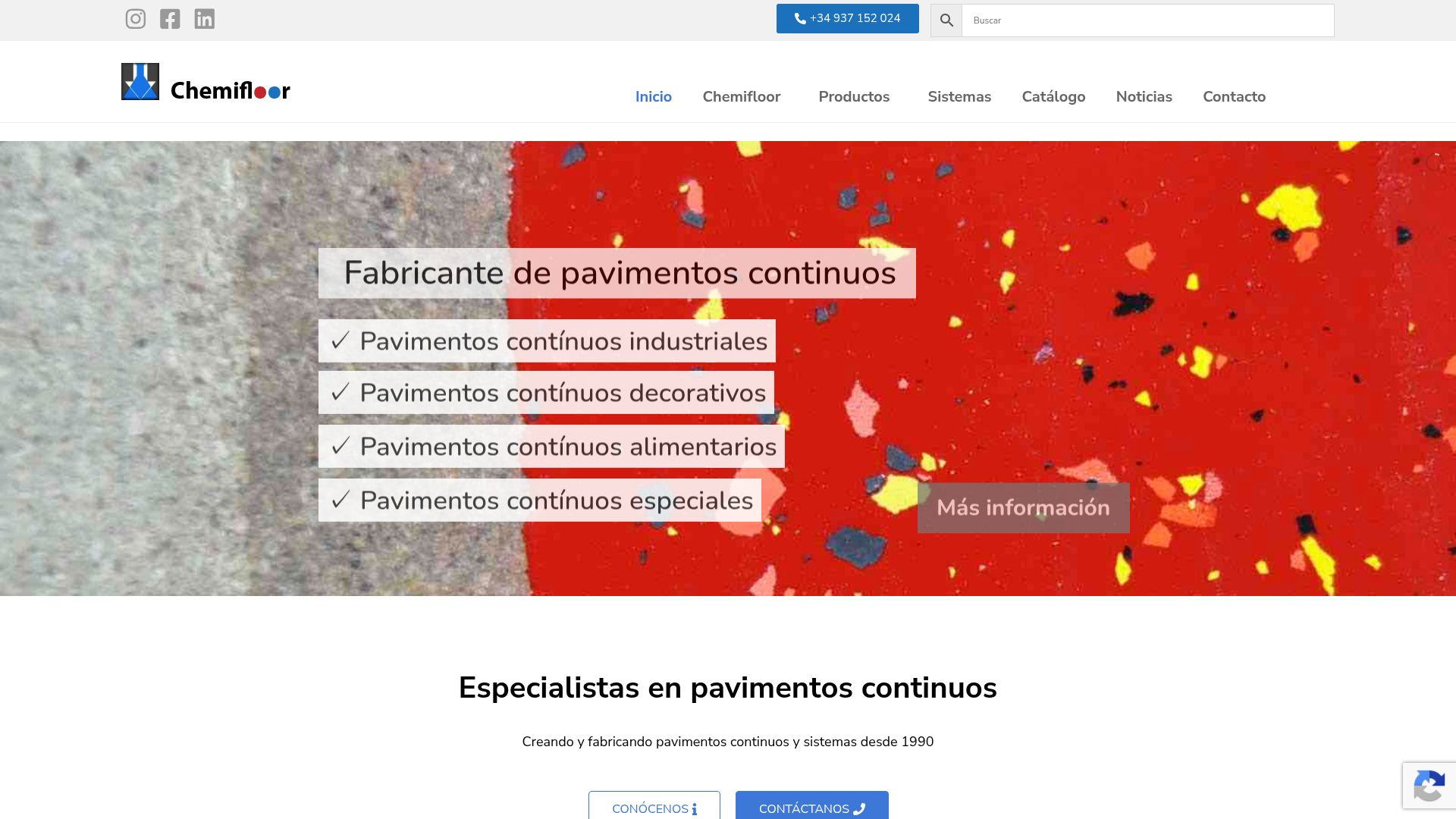 Vista mini Web: https://chemifloor.net/