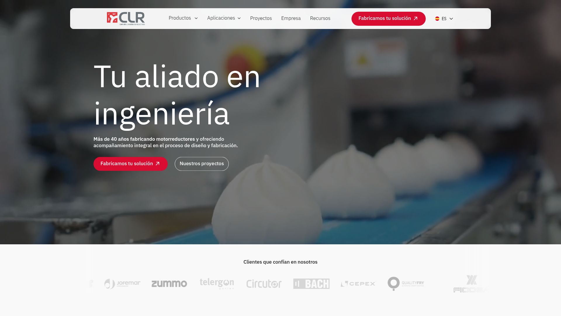 Vista mini Web: https://www.clr.es