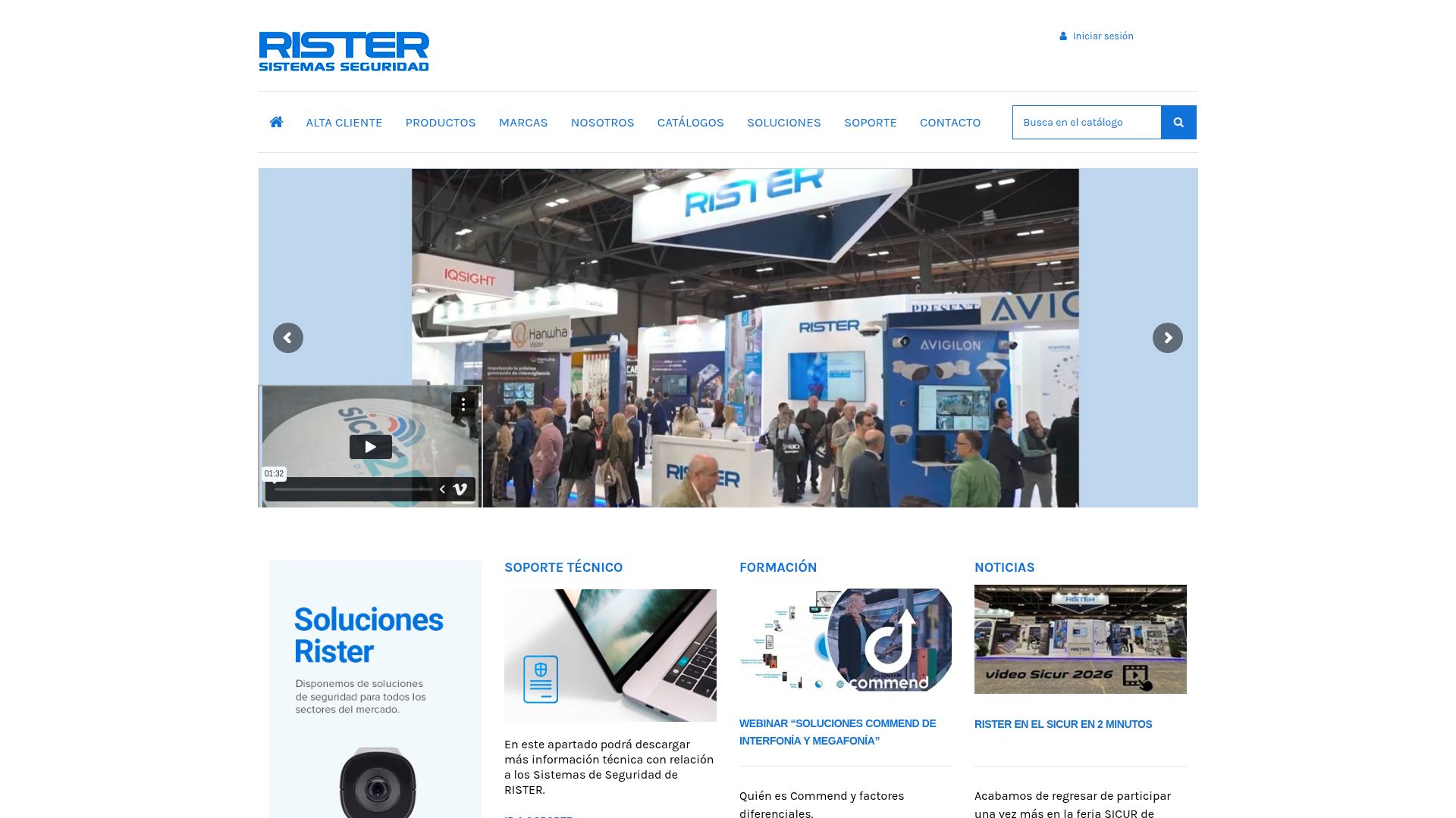 Vista mini Web: https://www.rister.com