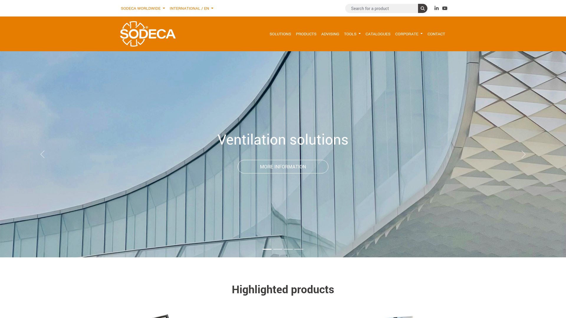 Vista mini Web: https://www.sodeca.com