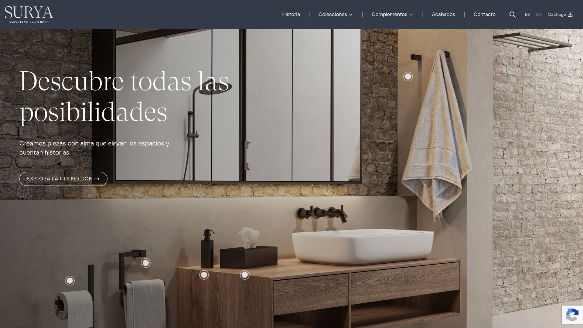 Vista mini Web: https://www.surya.es